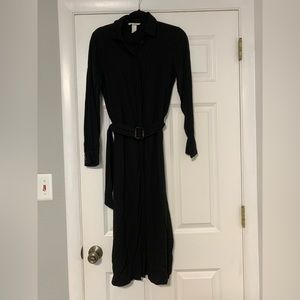 Black midi H&M dress
